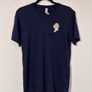 Ape Water Pocket Graphic Navy Men's T-Shirt Sold at Fred Segal Size S NWT
